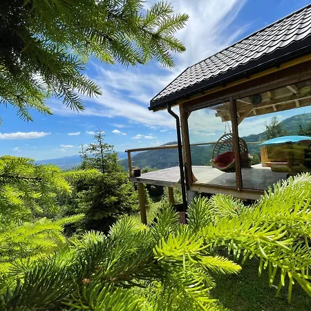 Widokowka - Dom Na Wylacznosc Z Pieknym Widokiem I Balia Вилла Щирк