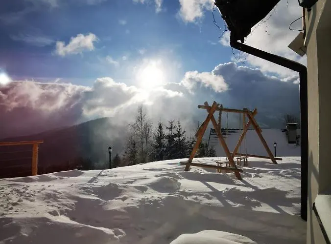 Widokowka - Dom Na Wylacznosc Z Pieknym Widokiem I Balia וילה *