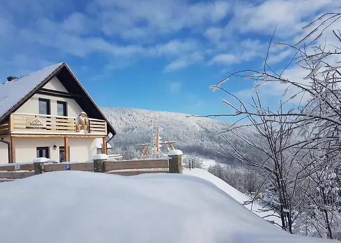 Widokowka - Dom Na Wylacznosc Z Pieknym Widokiem I Balia וילה *