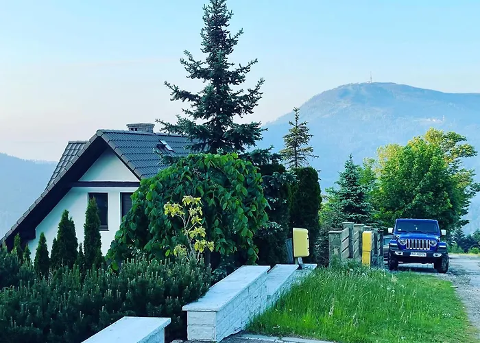 וילה Widokowka - Dom Na Wylacznosc Z Pieknym Widokiem I Balia שצ'צ'ירק