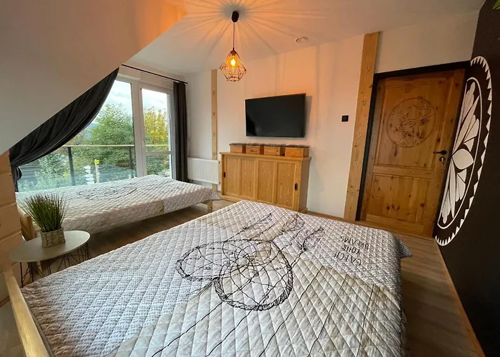 Widokowka - Dom Na Wylacznosc Z Pieknym Widokiem I Balia וילה *